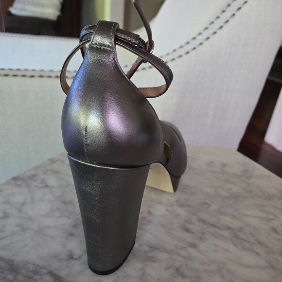 Brand New - COLE HAAN Remi Metallic Platform Pumps Size US 11 - Picture 10 of 12